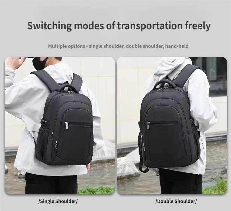 Wholesale Customizable 15.6 Inch Large Capacity Anti-Theft Laptop Backpack Waterproof Commute Business Travel Student School Bag product detail