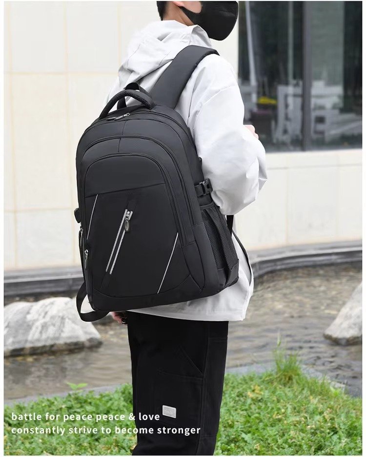 Wholesale Customizable 15.6 Inch Large Capacity Anti-Theft Laptop Backpack Waterproof Commute Business Travel Student School Bag product detail