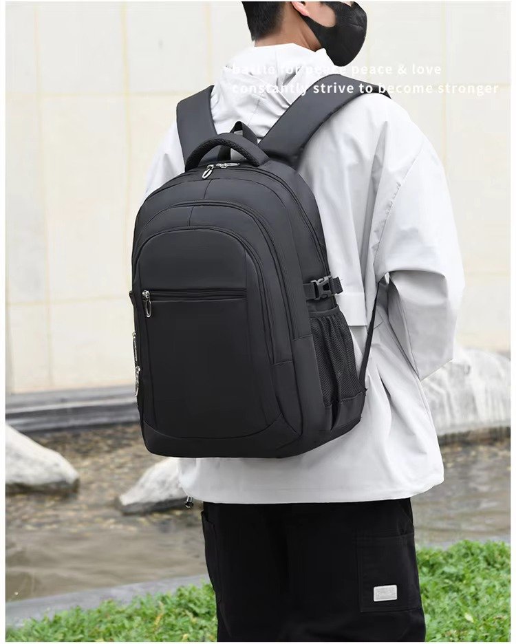 Wholesale Customizable 15.6 Inch Large Capacity Anti-Theft Laptop Backpack Waterproof Commute Business Travel Student School Bag product detail