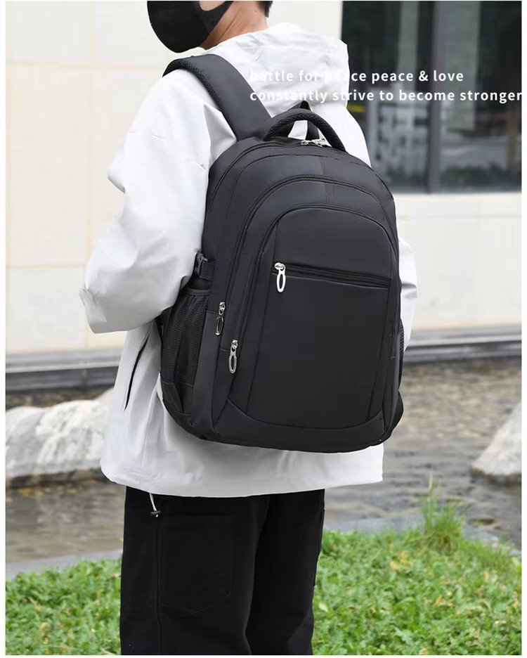 Wholesale Customizable 15.6 Inch Large Capacity Anti-Theft Laptop Backpack Waterproof Commute Business Travel Student School Bag product detail