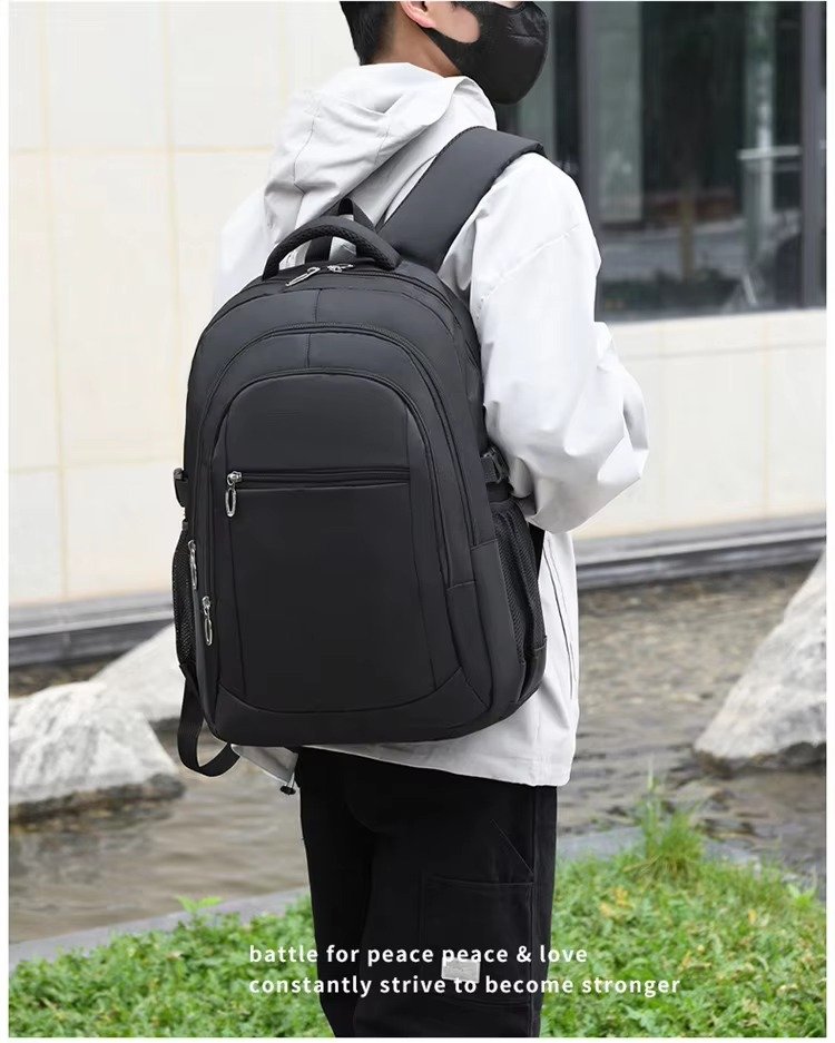 Wholesale Customizable 15.6 Inch Large Capacity Anti-Theft Laptop Backpack Waterproof Commute Business Travel Student School Bag product detail