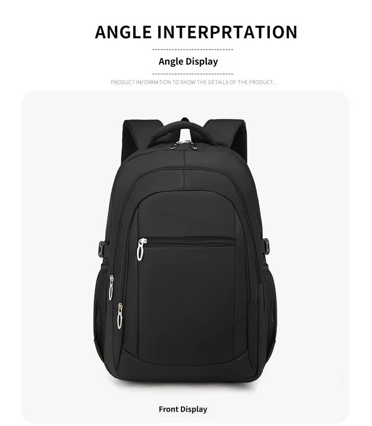 Wholesale Customizable 15.6 Inch Large Capacity Anti-Theft Laptop Backpack Waterproof Commute Business Travel Student School Bag product detail