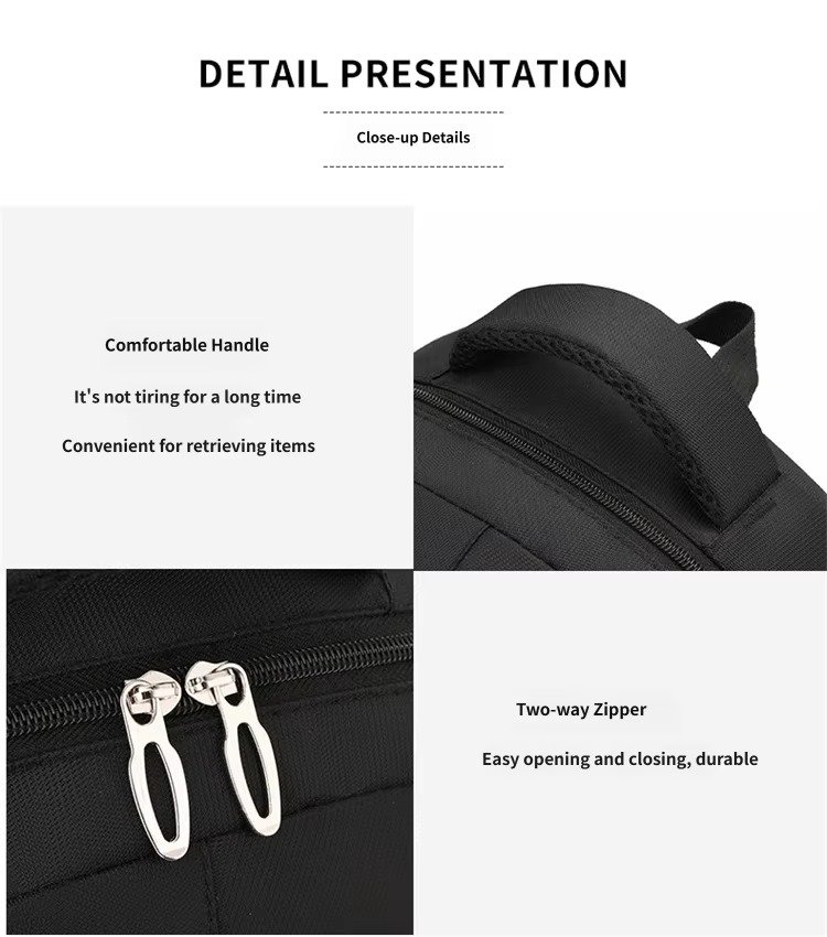 Wholesale Customizable 15.6 Inch Large Capacity Anti-Theft Laptop Backpack Waterproof Commute Business Travel Student School Bag product detail