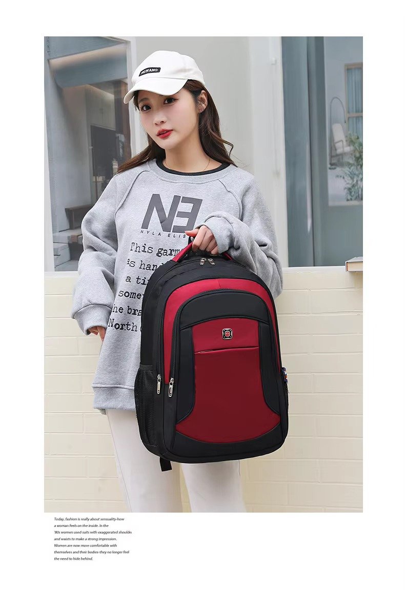 Large Capacity 20-35L Computer Rucksack Business Laptop Backpack Fashion Waterproof Outdoor Travel College Student School Bag product detail