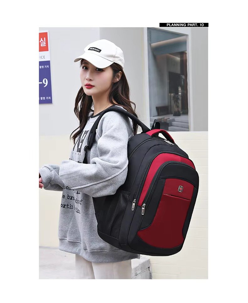Large Capacity 20-35L Computer Rucksack Business Laptop Backpack Fashion Waterproof Outdoor Travel College Student School Bag product detail