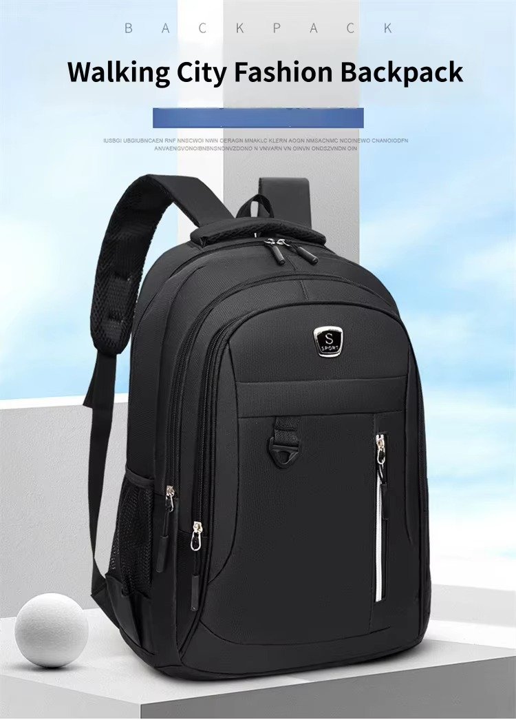 Hot Selling Large Capacity Men's Computer Backpack College Student Schoolbag Multi-Layered Lightweight Business Travel Backpacks product detail