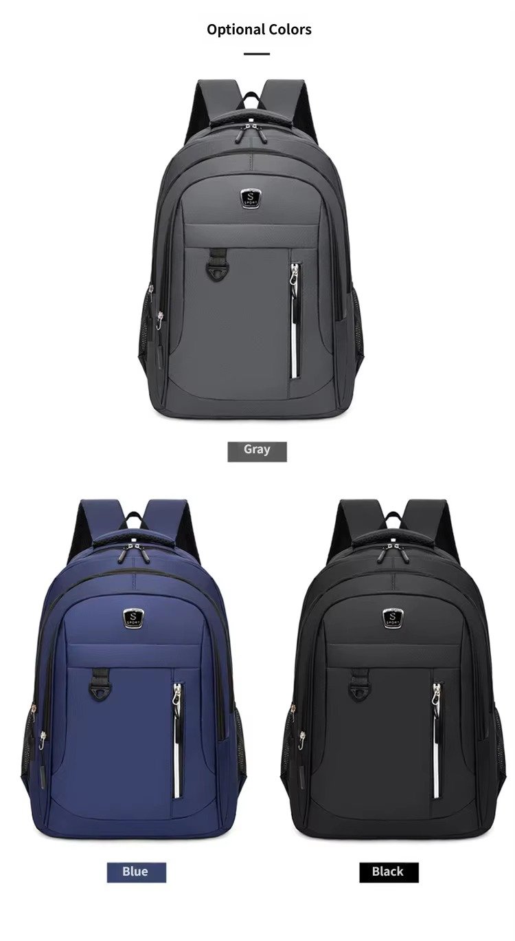 Hot Selling Large Capacity Men's Computer Backpack College Student Schoolbag Multi-Layered Lightweight Business Travel Backpacks product detail