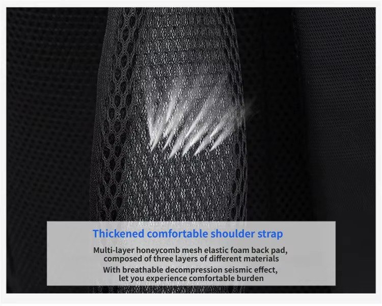 Hot Selling Large Capacity Men's Computer Backpack College Student Schoolbag Multi-Layered Lightweight Business Travel Backpacks product detail