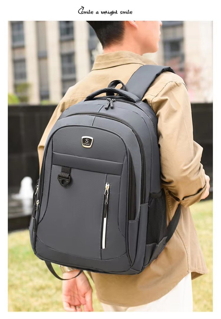 Hot Selling Large Capacity Men's Computer Backpack College Student Schoolbag Multi-Layered Lightweight Business Travel Backpacks product detail