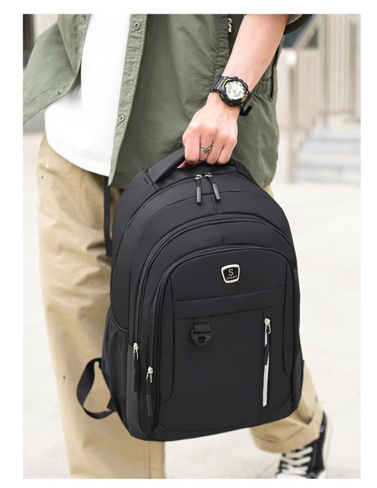 Hot Selling Large Capacity Men's Computer Backpack College Student Schoolbag Multi-Layered Lightweight Business Travel Backpacks product detail