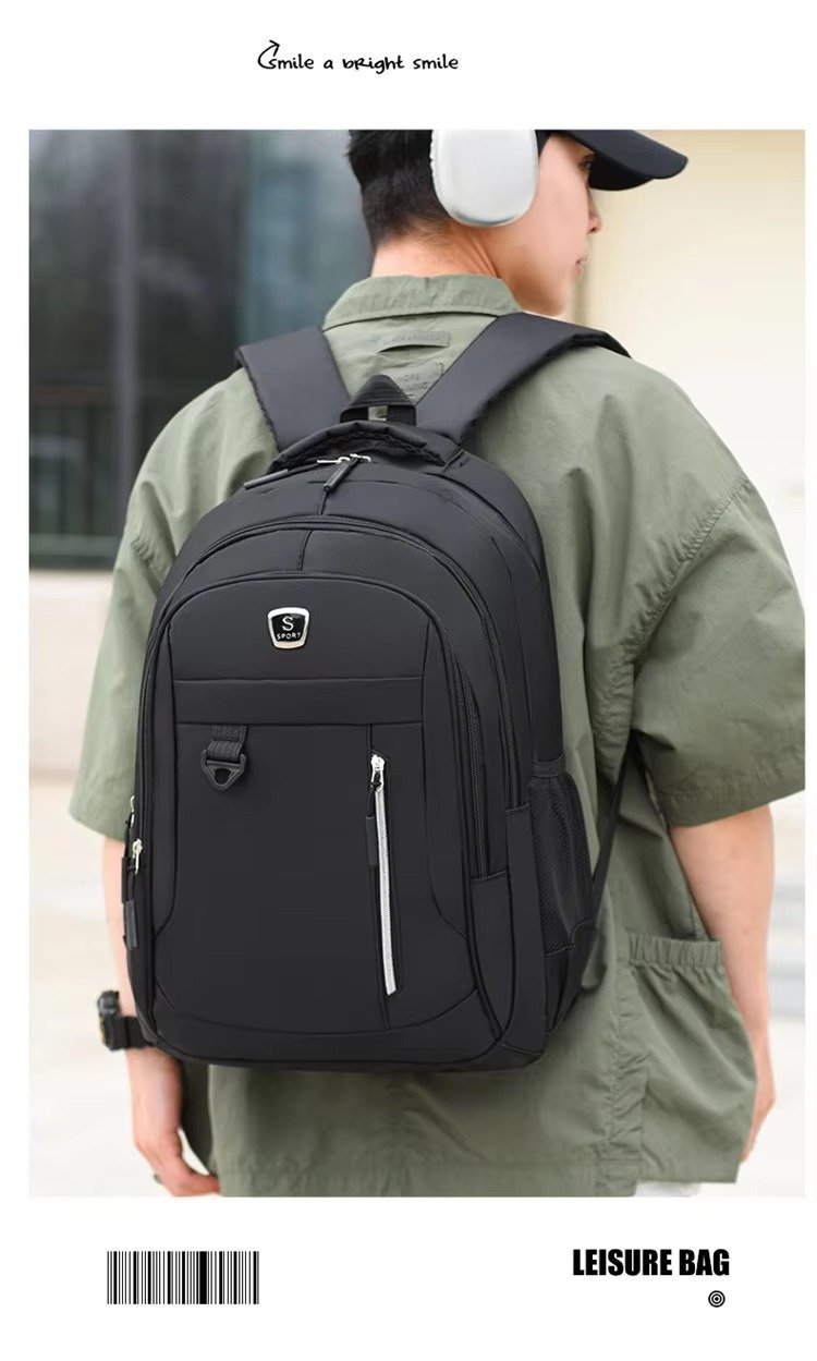 Hot Selling Large Capacity Men's Computer Backpack College Student Schoolbag Multi-Layered Lightweight Business Travel Backpacks product detail