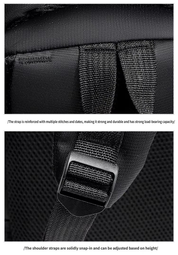 Hot Selling Large Capacity Men's Computer Backpack College Student Schoolbag Multi-Layered Lightweight Business Travel Backpacks product detail
