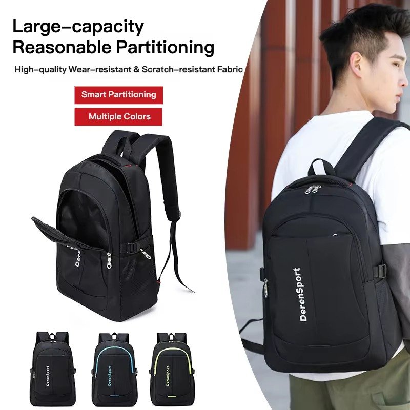 Fashionable New Design Waterproof Travel Laptop Backpack Junior High School College Student Bookbag Stylish Schoolbag for Boys product detail