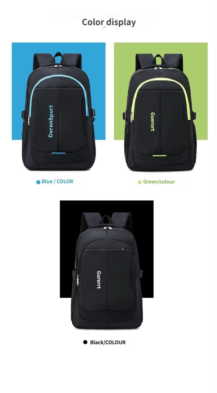 Fashionable New Design Waterproof Travel Laptop Backpack Junior High School College Student Bookbag Stylish Schoolbag for Boys product detail