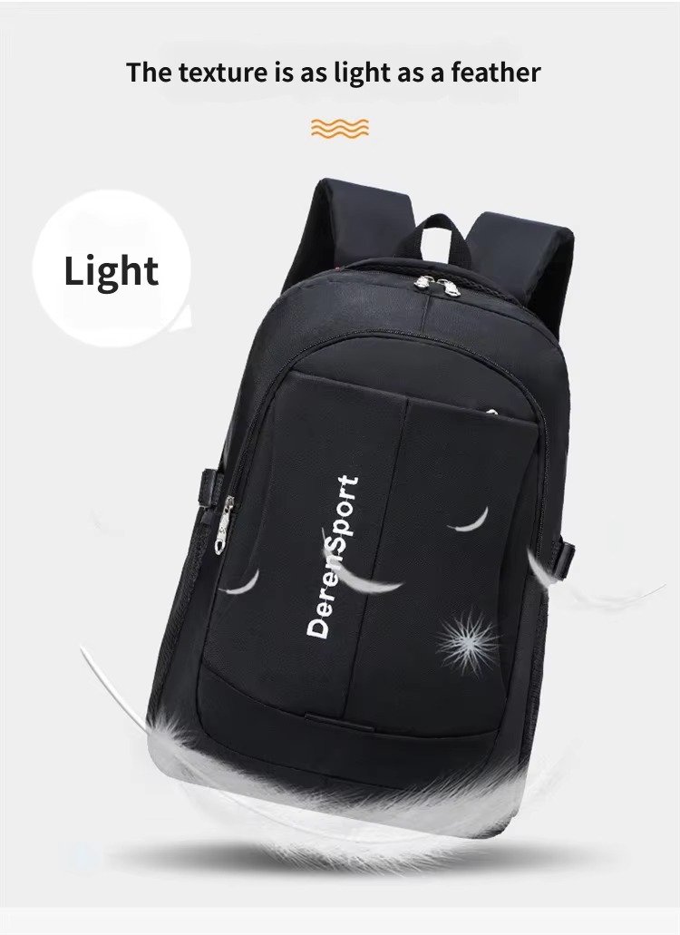 Fashionable New Design Waterproof Travel Laptop Backpack Junior High School College Student Bookbag Stylish Schoolbag for Boys product detail