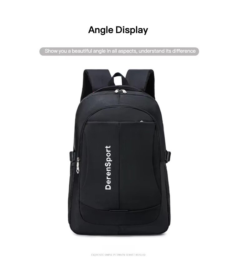 Fashionable New Design Waterproof Travel Laptop Backpack Junior High School College Student Bookbag Stylish Schoolbag for Boys product detail