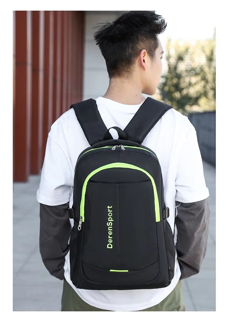 Fashionable New Design Waterproof Travel Laptop Backpack Junior High School College Student Bookbag Stylish Schoolbag for Boys product detail