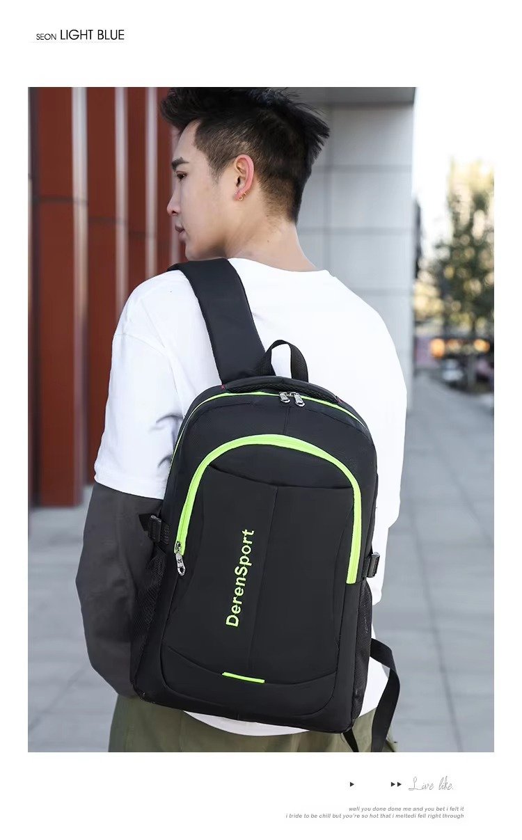 Fashionable New Design Waterproof Travel Laptop Backpack Junior High School College Student Bookbag Stylish Schoolbag for Boys product detail