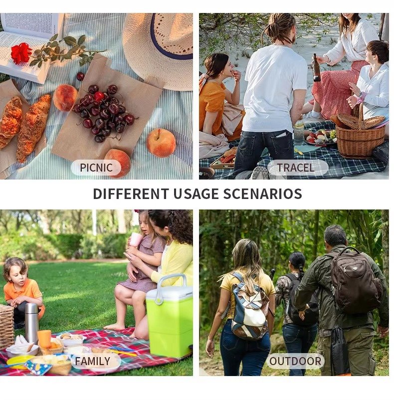 Large Capacity Multi-Functional Insulated Cooler Bag Portable Lunch Bag Waterproof Leakproof Thermal Box for Camping Picnics product detail