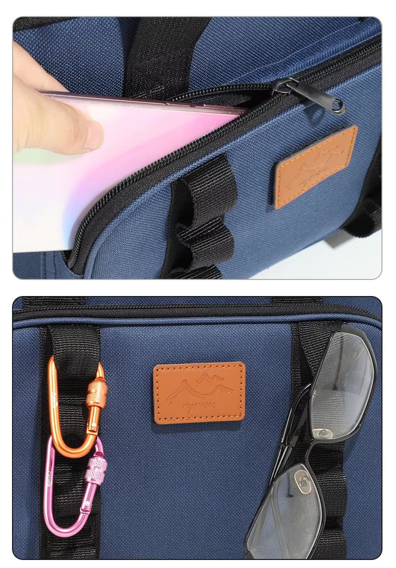 Large Capacity Outdoor Thickened Aluminum Foil Insulation Picnic Bag Thermal Insulated Cooler Bag for Outdoor Camping & Picnic product detail