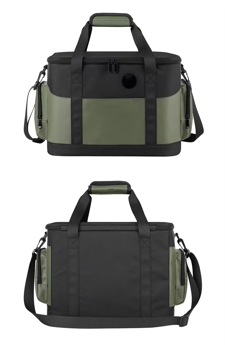 Custom Waterproof Touch-Temp Insulated Cooler Bag Large Capacity Portable Lunch Box Leakproof Outdoor Picnic Camping Thermal Bag product detail
