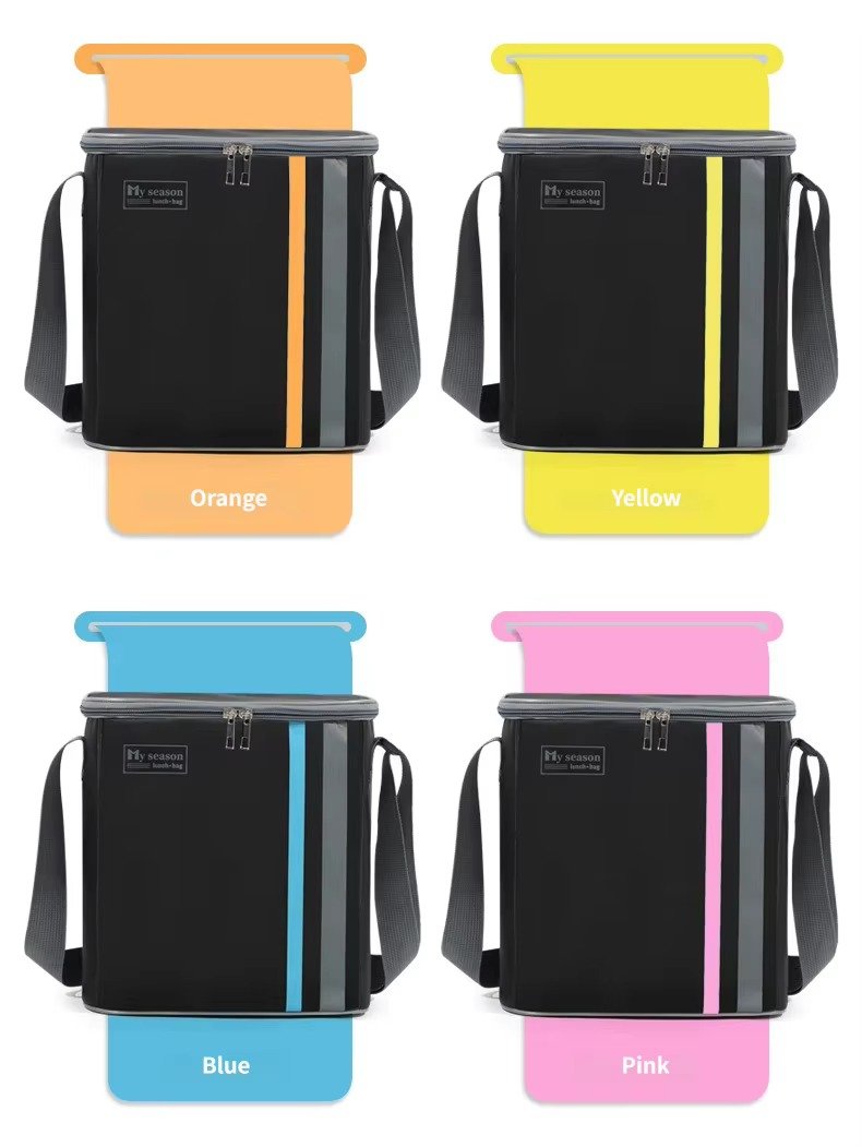 Portable Insulated Picnic Tote with Adjustable Shoulder Strap product detail
