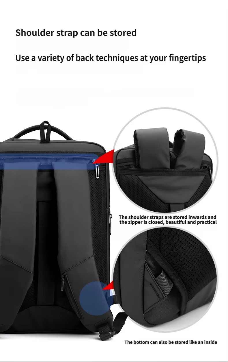 Convertible Backpack and Briefcase with 15.6 Inch Laptop Compartment product detail
