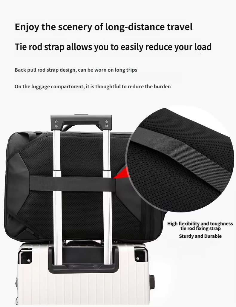 Convertible Backpack and Briefcase with 15.6 Inch Laptop Compartment product detail