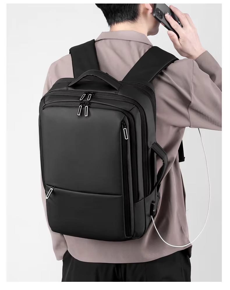 Convertible Backpack and Briefcase with 15.6 Inch Laptop Compartment product detail