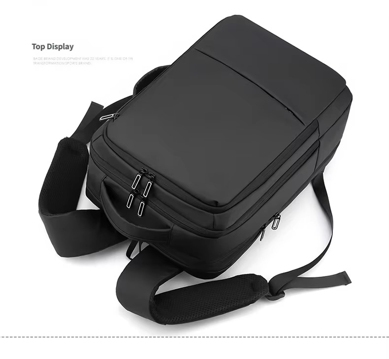 Convertible Backpack and Briefcase with 15.6 Inch Laptop Compartment product detail