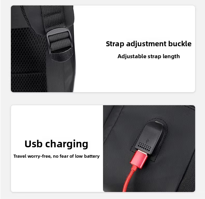Expandable 15.6 Inch Laptop Backpack with USB Charging Port product detail