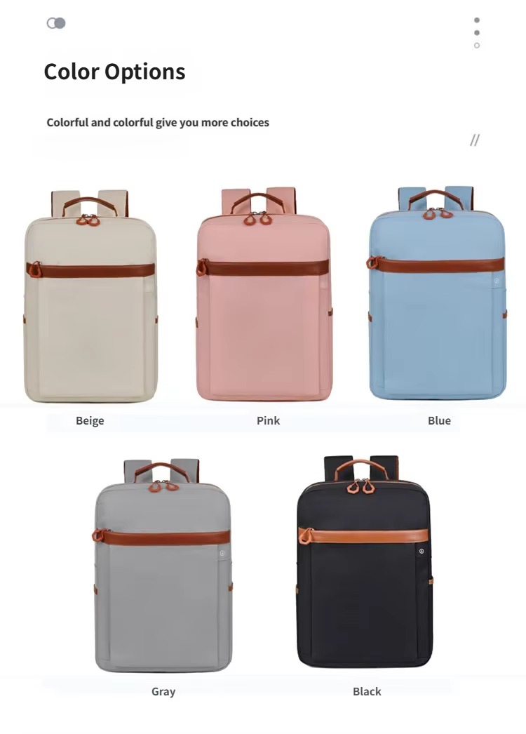 Expandable Business Backpack with USB Charging Port product detail