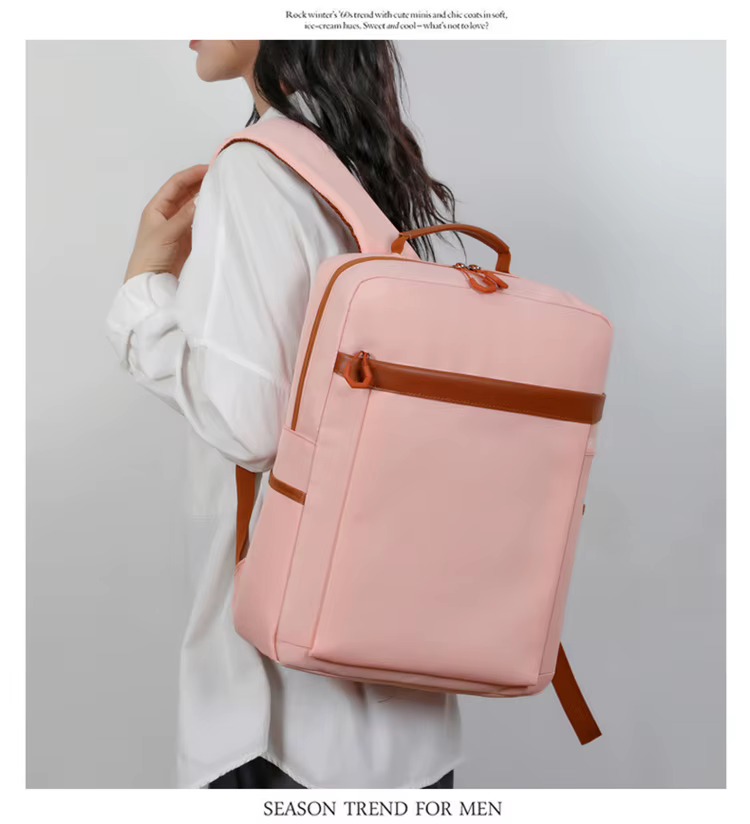 Expandable Business Backpack with USB Charging Port product detail