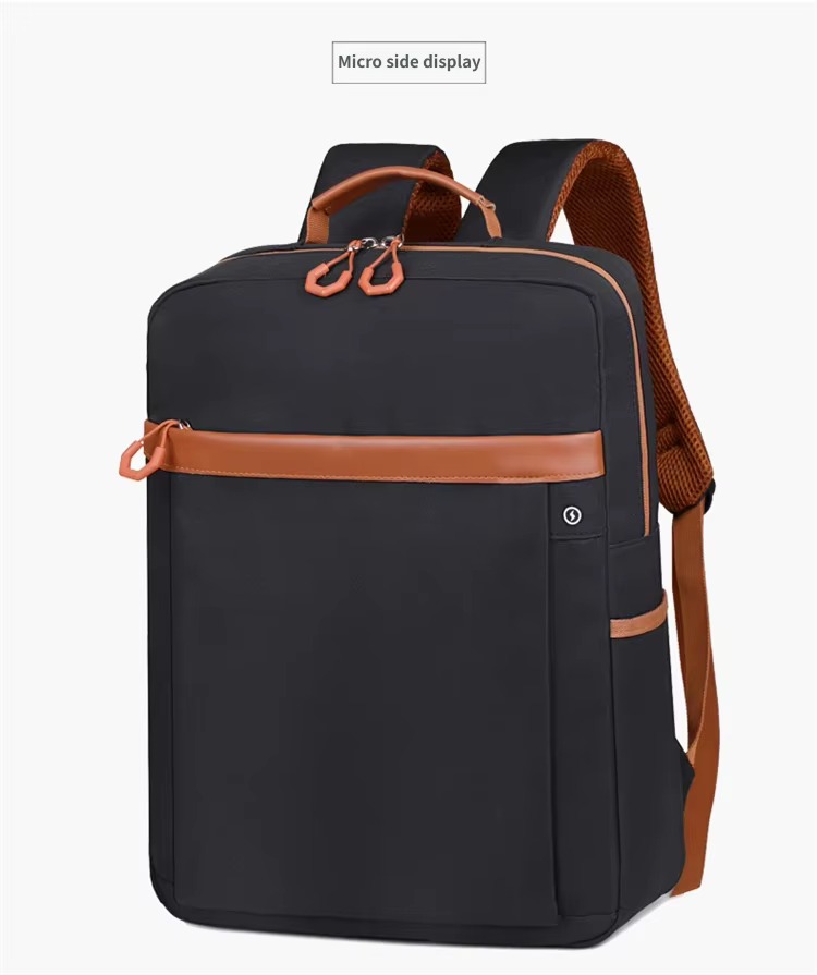 Expandable Business Backpack with USB Charging Port product detail