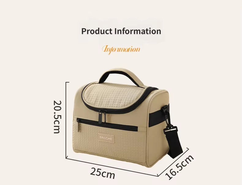 Splash-Proof Insulated Lunch Cooler Bag for Picnics product detail