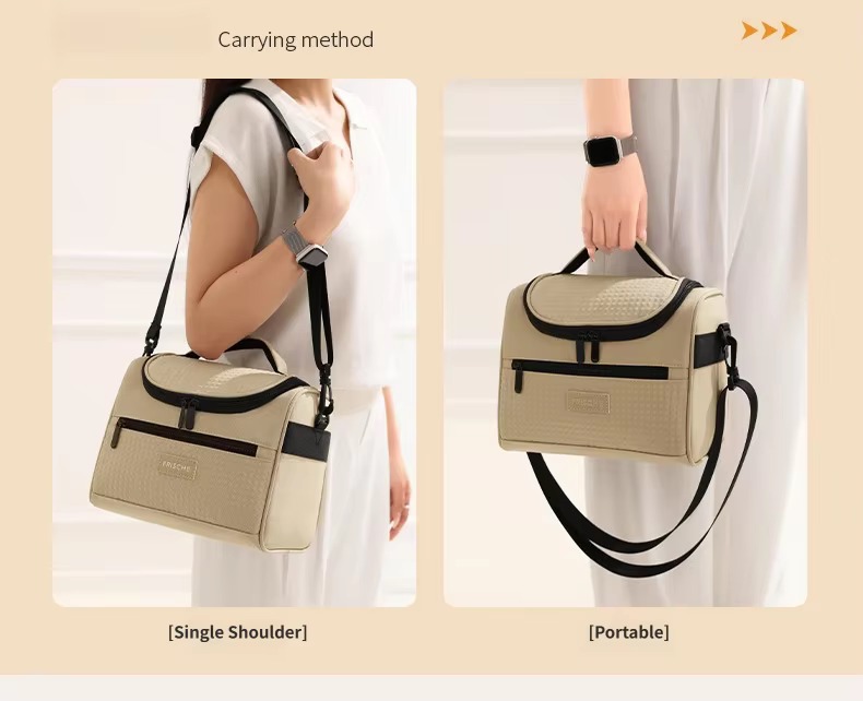 Splash-Proof Insulated Lunch Cooler Bag for Picnics product detail