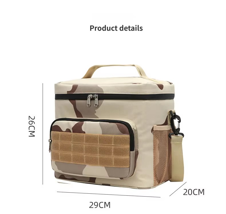 Tactical MOLLE Insulated Cooler Bag for Outdoor Trips product detail