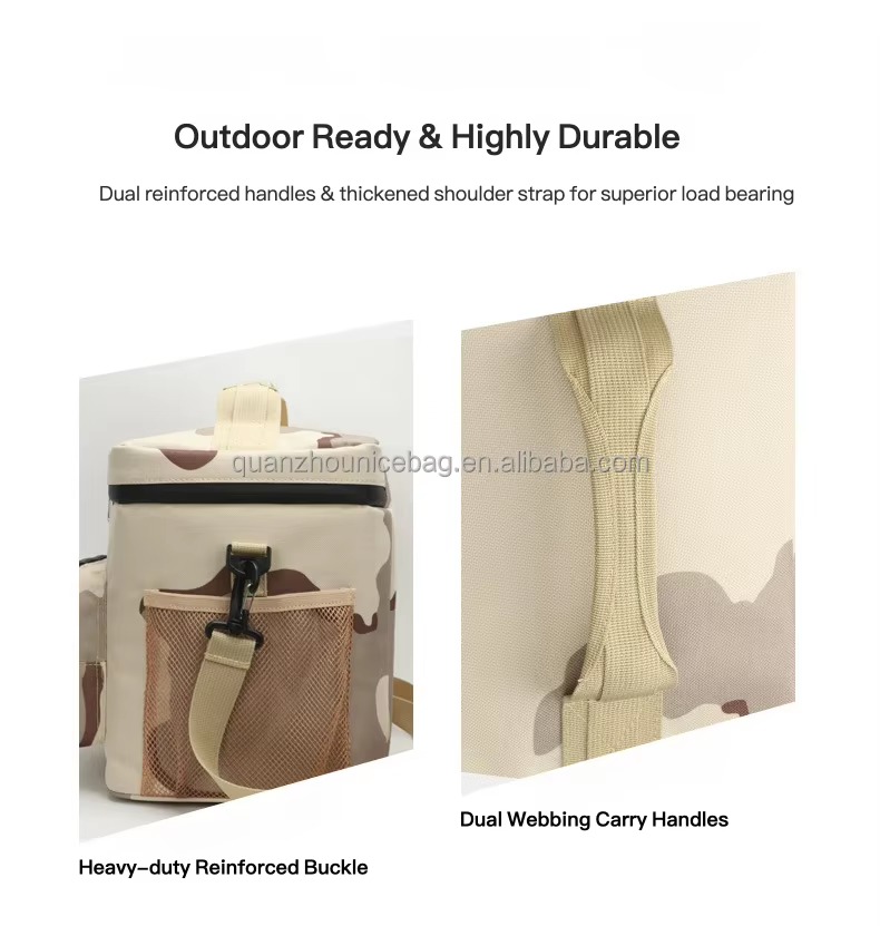 Tactical MOLLE Insulated Cooler Bag for Outdoor Trips product detail