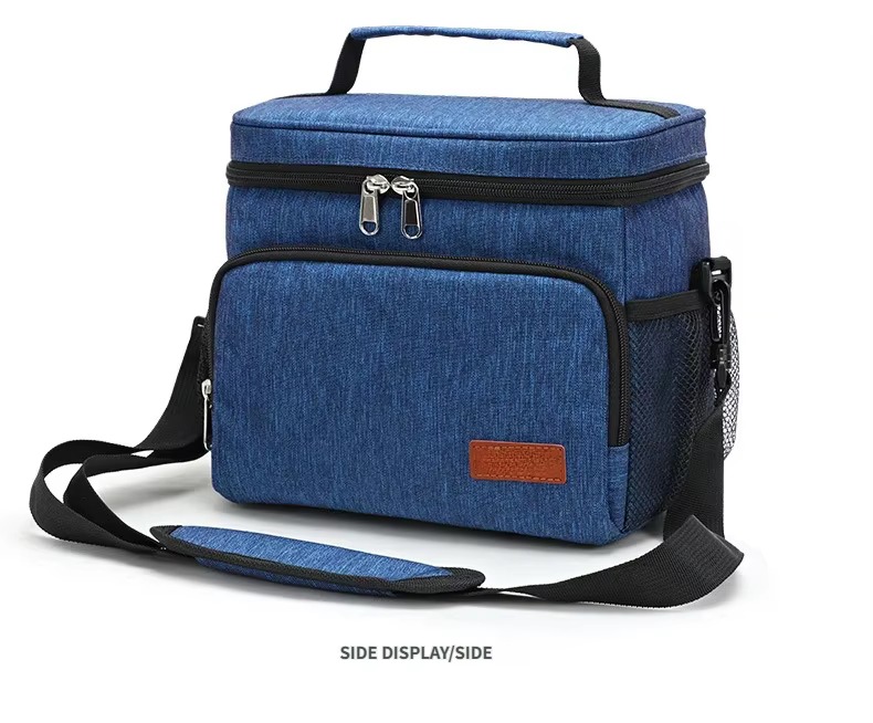Insulated Lunch Cooler Bag with Front Tablet Pocket product detail