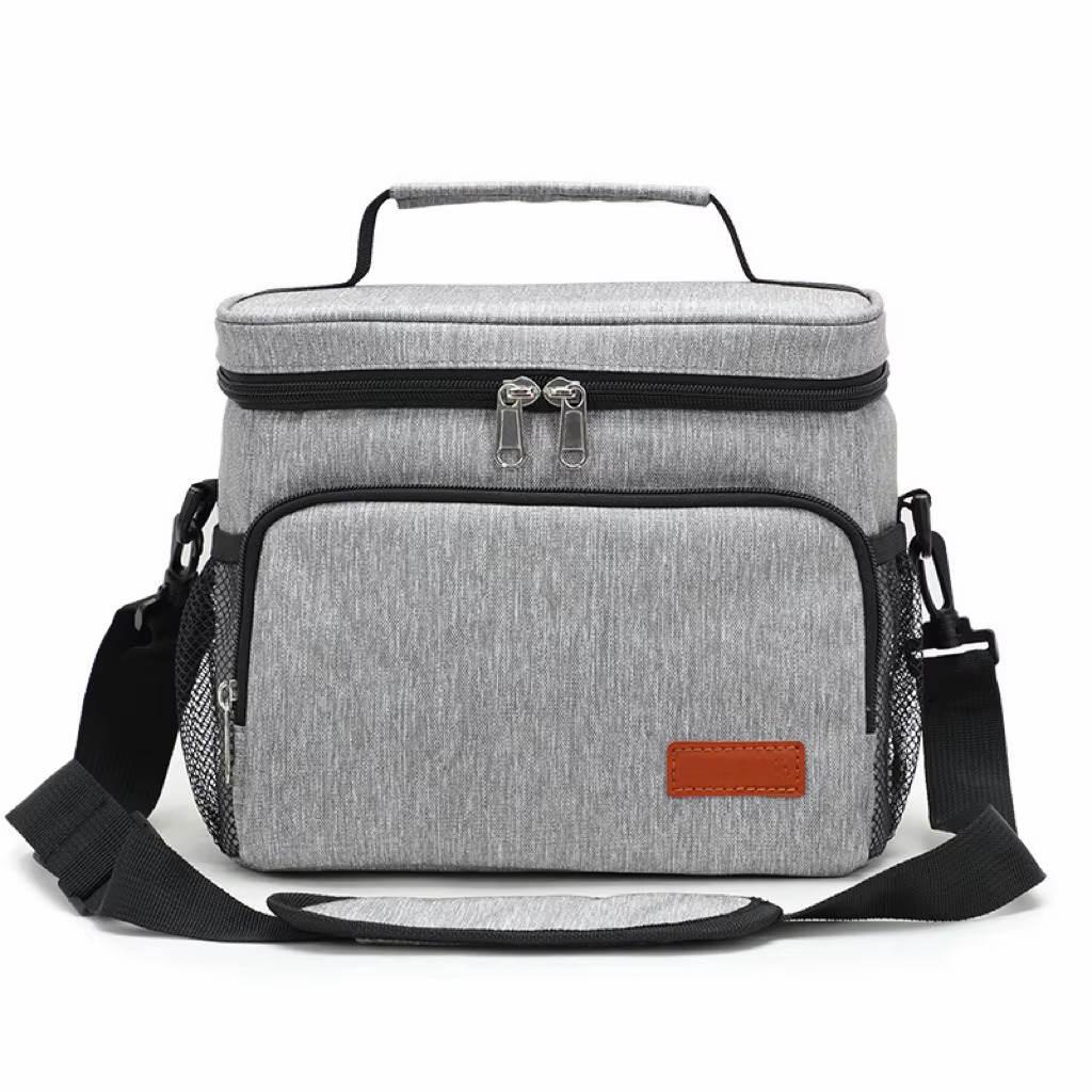 Insulated Lunch Cooler Bag with Front Tablet Pocket product detail