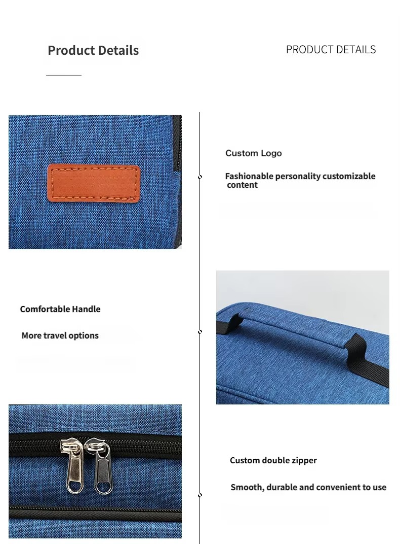 Insulated Lunch Cooler Bag with Front Tablet Pocket product detail