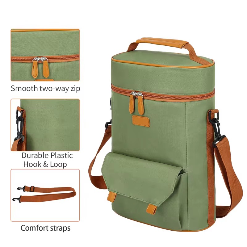 three close-ups smooth two-way zip hook and loop strap and comfort strap hardware