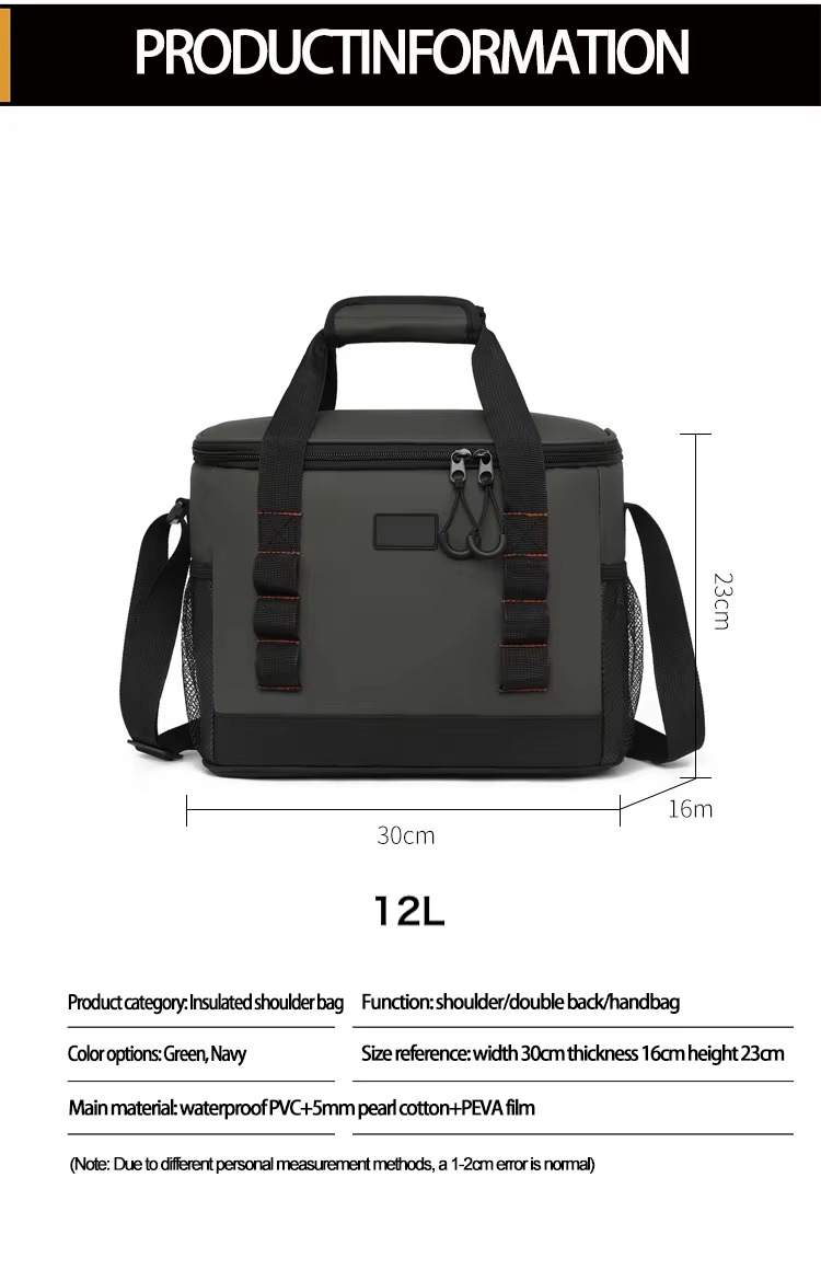 open bag packed with snack bags and baguette demonstrating capacity