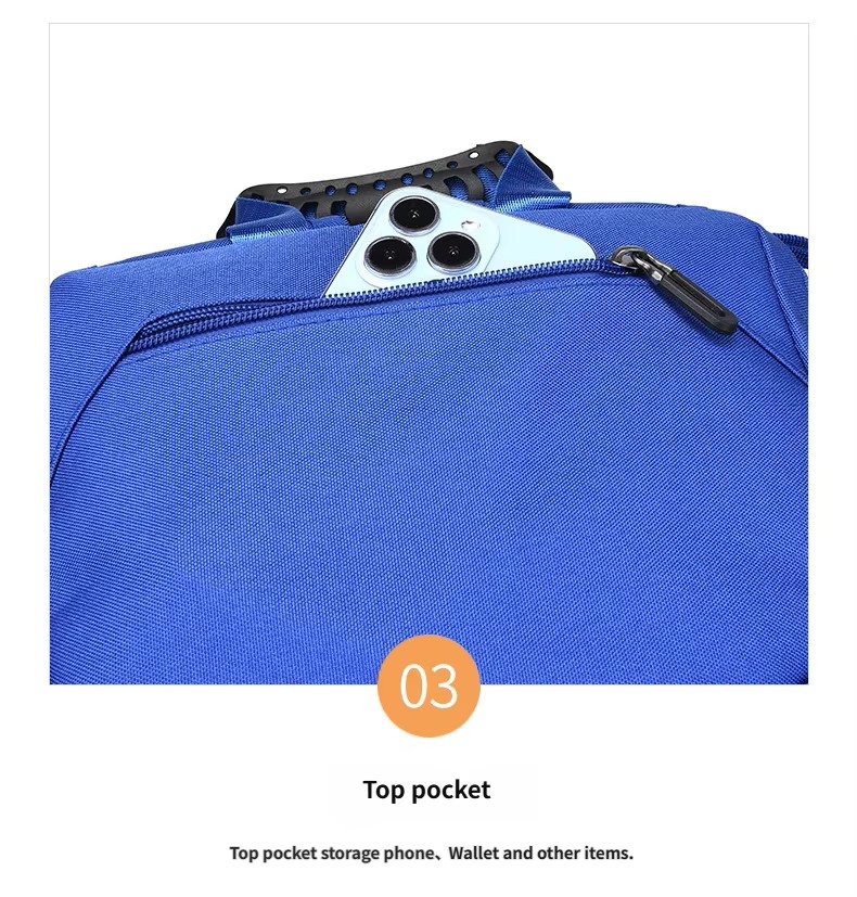 top pocket storing a phone for quick access