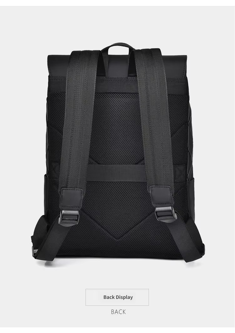 bottom display view of the backpack