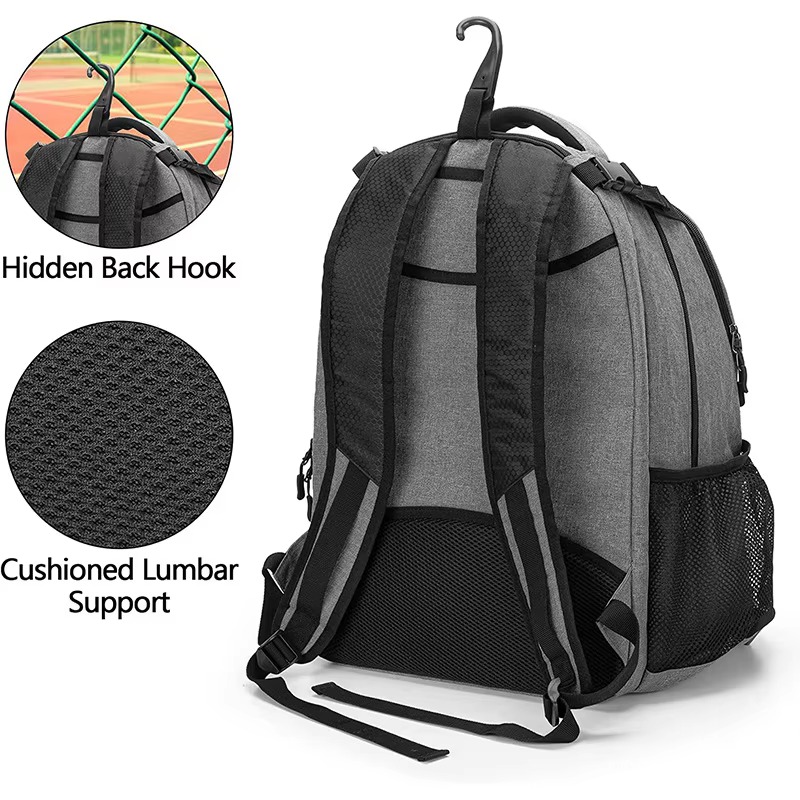 hidden back hook and cushioned lumbar support
