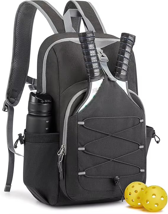 black version with paddles and balls