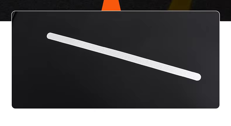 reflective strip close-up