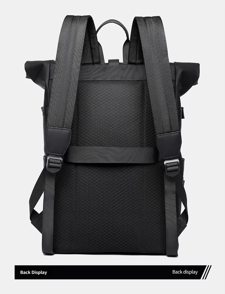 back view with padded mesh panel