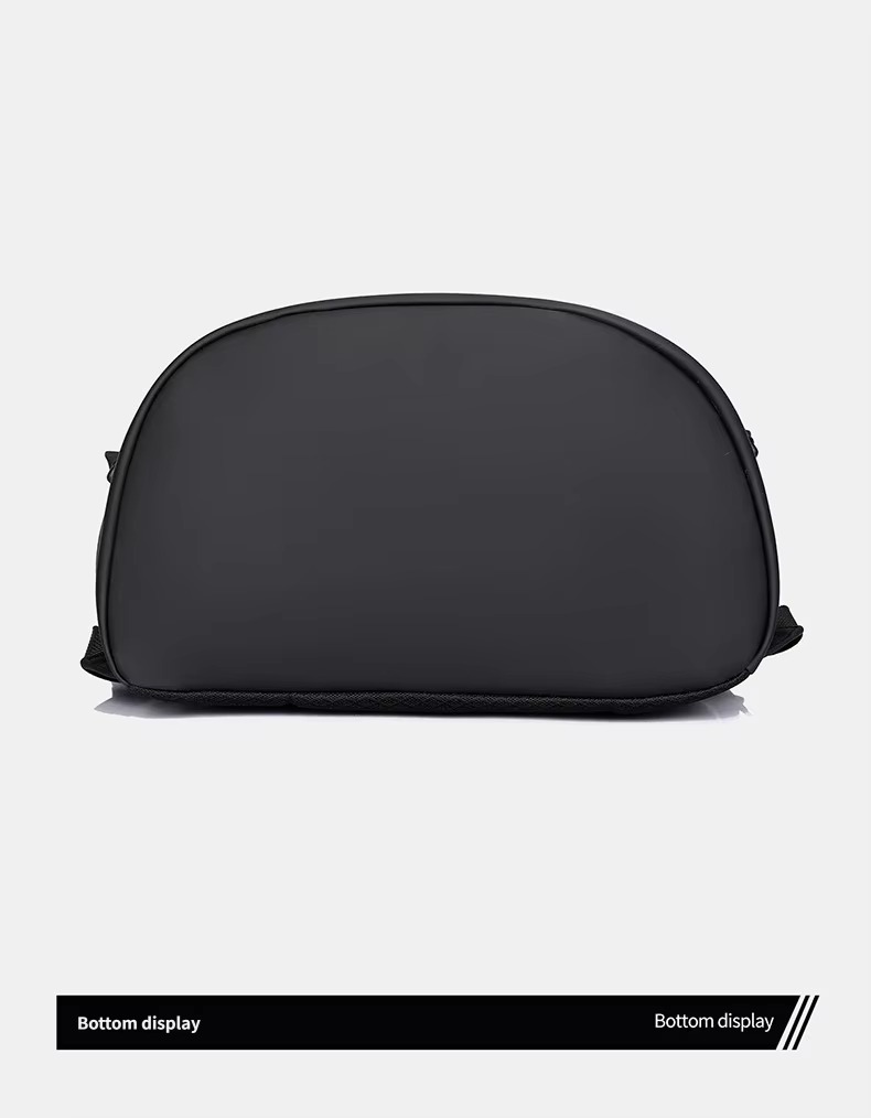 bottom view of backpack base